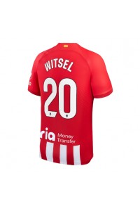 Atletico Madrid Axel Witsel #20 Fotballdrakt Hjemme Klær 2023-24 Korte ermer